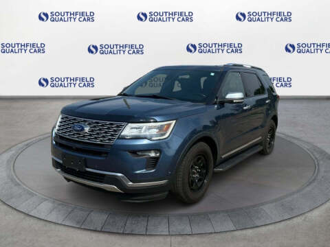 2019 Ford Explorer Platinum