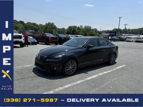 2016 Lexus IS 200t for sale at Impex Auto Sales in Greensboro NC
