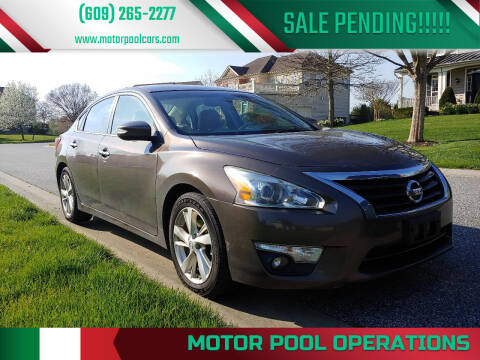 2013 Nissan Altima for sale at Motor Pool Operations in Hainesport NJ