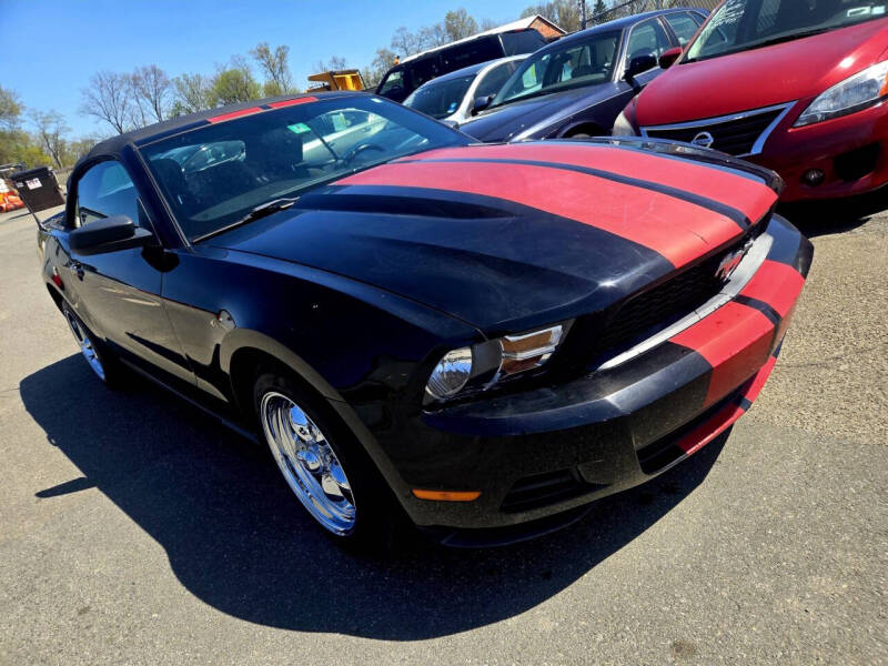 Used 2010 Ford Mustang V6 with VIN 1ZVBP8EN6A5178424 for sale in Westfield, MA