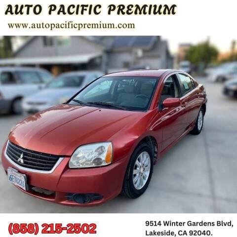 2009 Mitsubishi Galant for sale at Auto Pacific Premium in Lakeside, CA