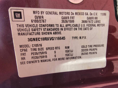 1997 Chevrolet Tahoe LS