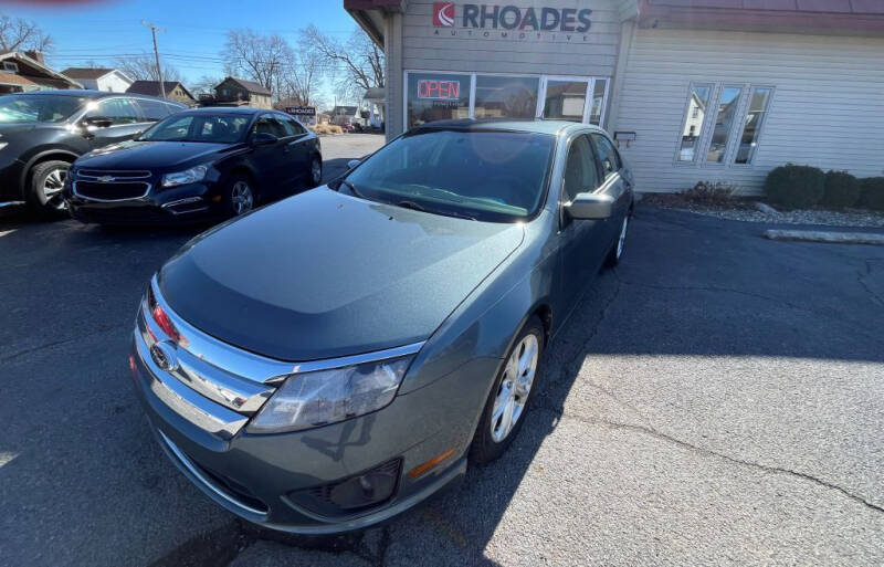 2012 Ford Fusion for sale at Rhoades Automotive Inc. in Columbia City IN