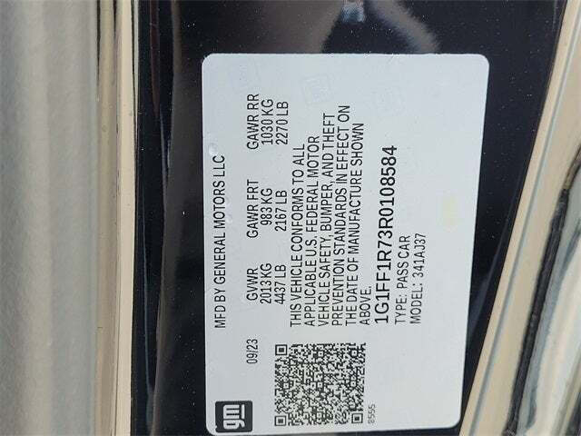 2024 Chevrolet Camaro LT1