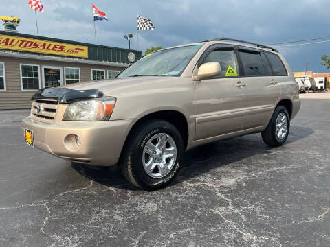 2004 Toyota Highlander for sale at G and S Auto Sales in Ardmore TN
