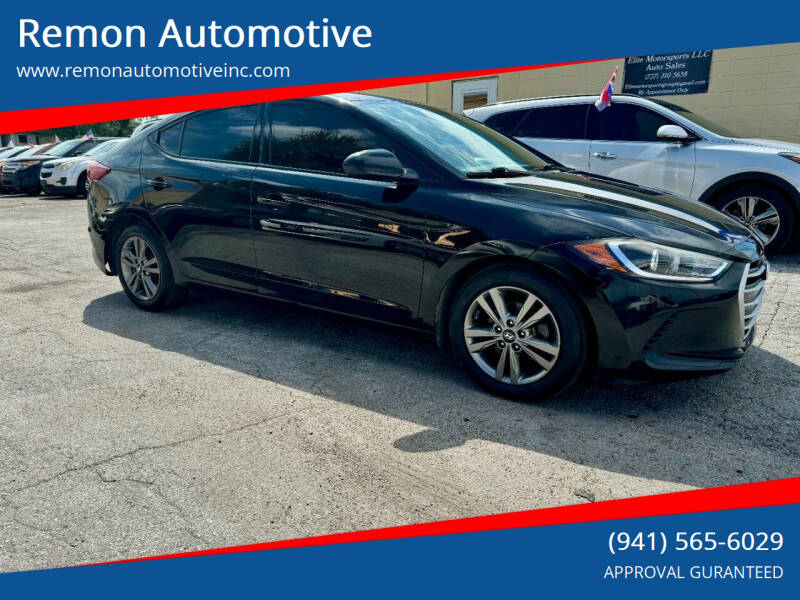 2017 Hyundai Elantra for sale at Remon Automotive in Saint Petersburg FL