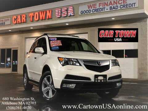 2013 Acura MDX for sale at Car Town USA in Attleboro MA