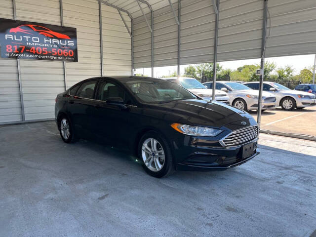 2018 Ford Fusion for sale at Auto Haus Imports in Grand Prairie, TX