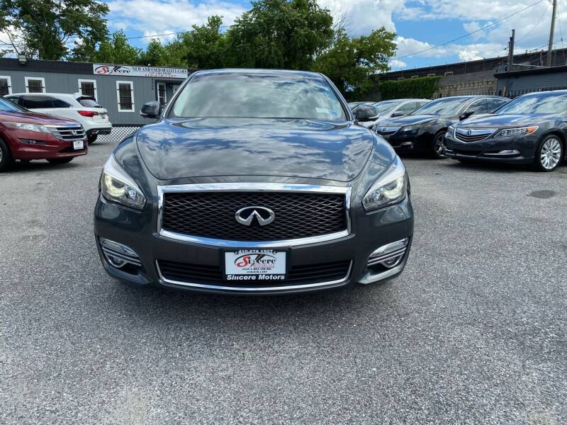 2015 Infiniti Q70L for sale at Sincere Motors LLC in Baltimore MD