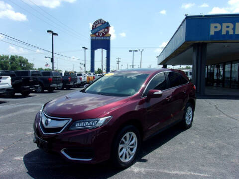 2018 Acura RDX for sale at Legends Auto Sales in Bethany OK