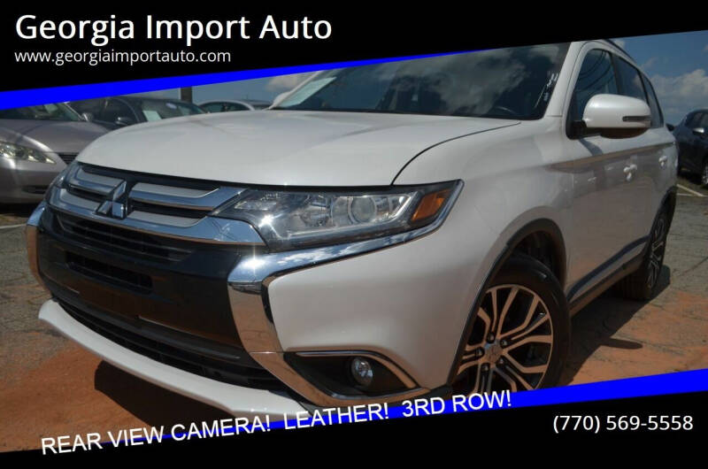 2016 Mitsubishi Outlander for sale at Georgia Import Auto in Alpharetta GA