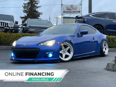 2015 Subaru BRZ for sale at Real Deal Cars in Everett WA