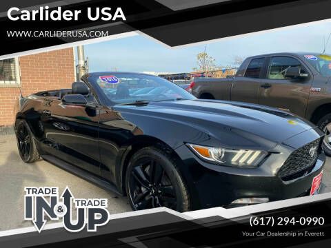 2016 Ford Mustang for sale at Carlider USA in Everett MA