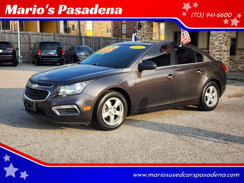 2016 Chevrolet Cruze Limited for sale at Mario's Pasadena in Pasadena TX