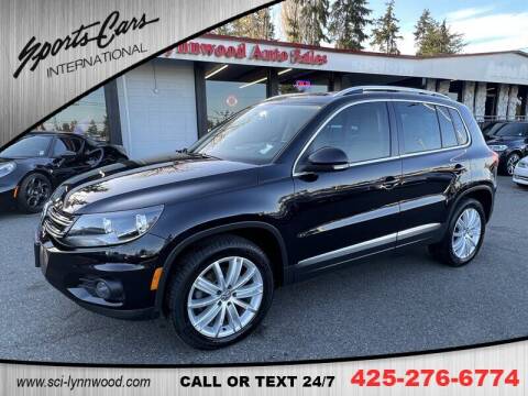 2013 Volkswagen Tiguan for sale at Sports Cars International in Lynnwood WA