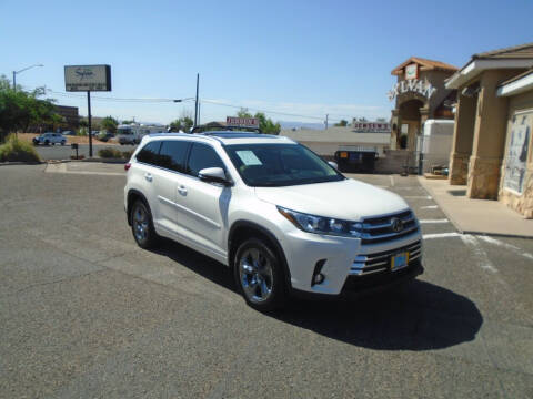 2019 Toyota Highlander for sale at Team D Auto Sales in Saint George UT