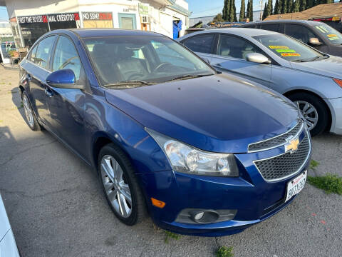 2012 Chevrolet Cruze for sale at CAR GENERATION CENTER, INC. in Los Angeles CA