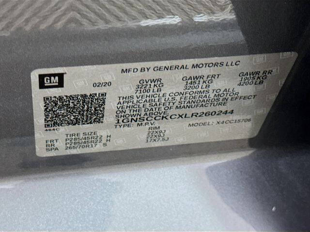 2020 Chevrolet Tahoe Premier