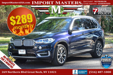 2017 BMW X5 for sale at Import Masters in Great Neck NY