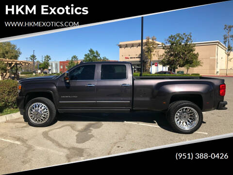 2016 GMC Sierra 3500HD for sale at HKM Exotics in Corona CA