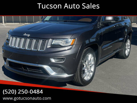 2015 Jeep Grand Cherokee for sale at Tucson Auto Sales in Tucson AZ