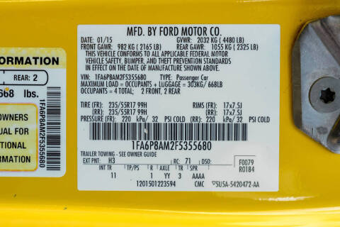 2015 Ford Mustang V6