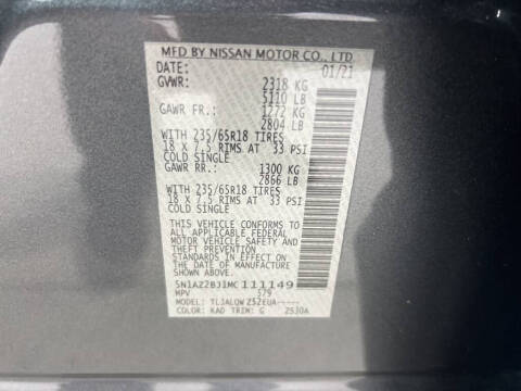 2021 Nissan Murano SV