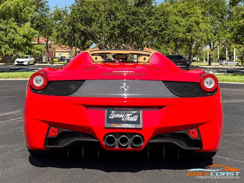 2014 Ferrari 458 Spider