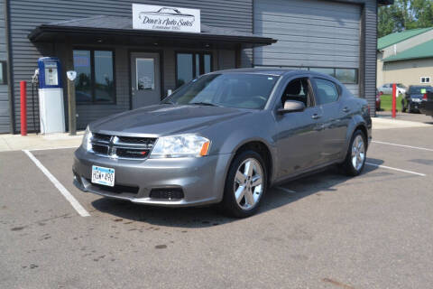 2013 Dodge Avenger for sale at Dave's Auto Sales in Hutchinson MN