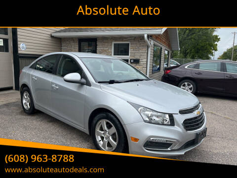 2015 Chevrolet Cruze for sale at Absolute Auto in Baraboo WI