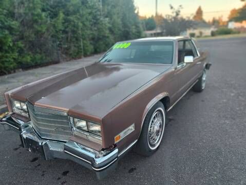 1984 Cadillac Eldorado for sale at Hazel Dell Motors & TOP Auto BrokersLLC in Vancouver WA