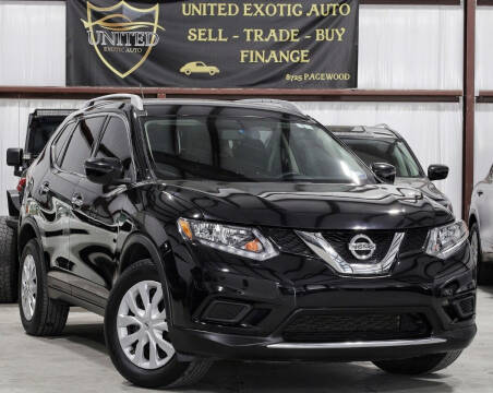 2016 Nissan Rogue for sale at United Exotic Auto in Houston TX