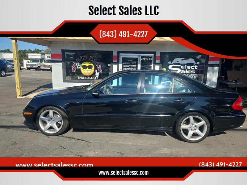 2009 Mercedes-Benz E-Class for sale at Select Sales LLC in Little River SC