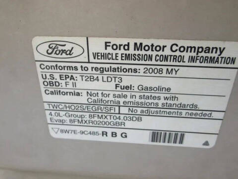 2008 Ford Explorer Sport Trac XLT