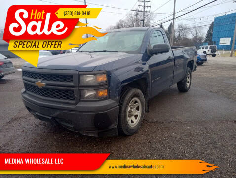 2015 Chevrolet Silverado 1500 for sale at MEDINA WHOLESALE LLC in Wadsworth OH