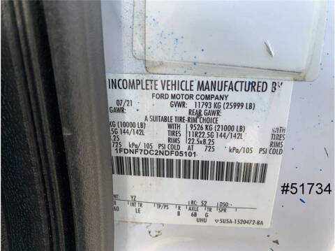 2022 Ford F-750 Super Duty