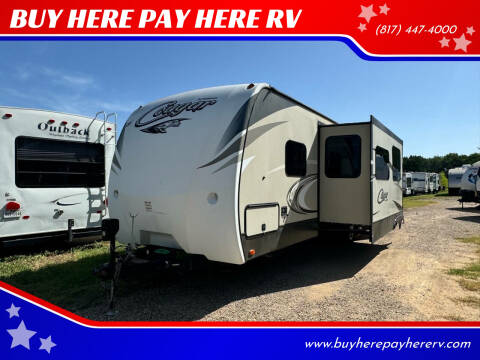 2017 Keystone RV Cougar 31SQBWE for sale at BUY HERE PAY HERE RV in Burleson TX