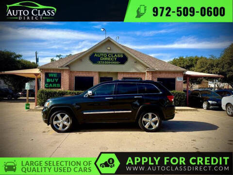 2013 Jeep Grand Cherokee for sale at Auto Class Direct in Plano TX