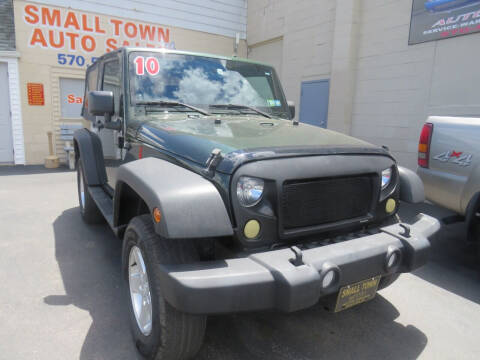 2010 Jeep Wrangler for sale at Small Town Auto Sales in Hazleton PA