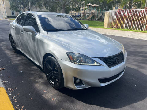 2012 Lexus IS 250 for sale at CarMart of Broward in Lauderdale Lakes FL