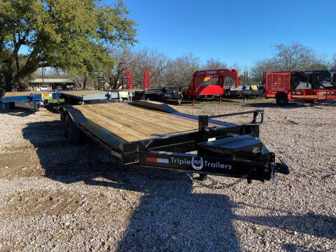 2024 TRIPLE R  - EQUIPMENT Trailer 102 X 22  for sale at LJD Sales in Lampasas TX