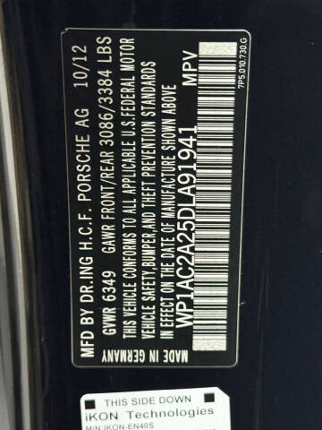 2013 Porsche Cayenne Turbo