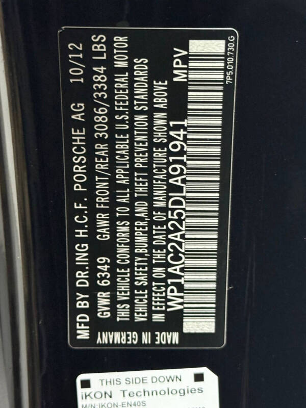 2013 Porsche Cayenne Turbo