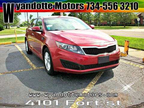 2011 Kia Optima for sale at Wyandotte Motors in Wyandotte MI