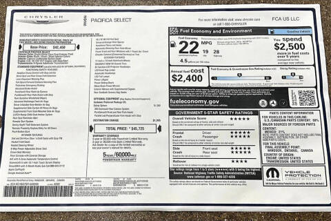 2025 Chrysler Pacifica Select