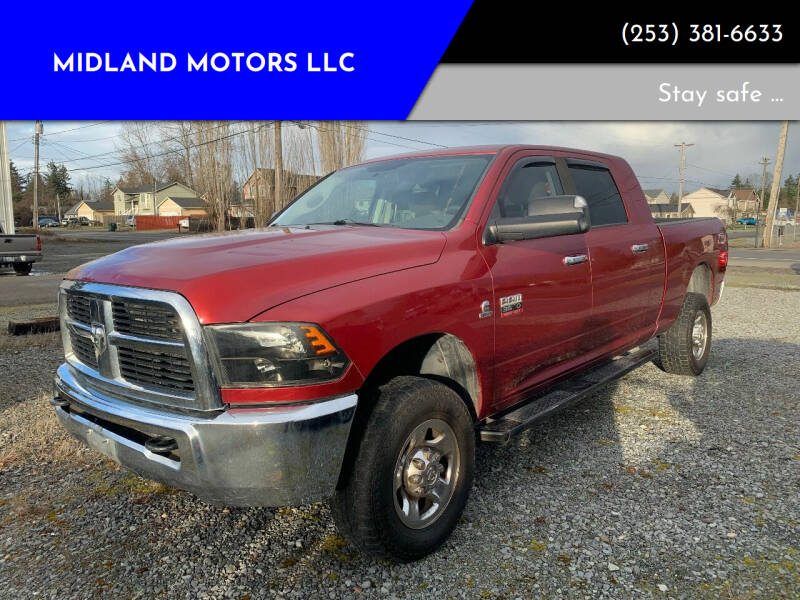 2011 RAM 3500 for sale at MIDLAND MOTORS LLC in Tacoma WA
