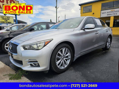 2015 Infiniti Q50 for sale at Bond Auto Sales in Saint Petersburg FL