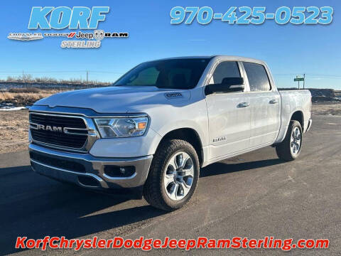 2019 RAM 1500 for sale at Tony Peckham @ Korf Motors in Sterling CO