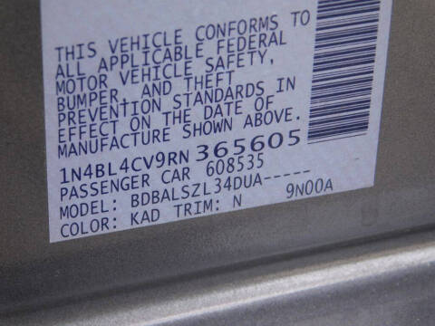 2024 Nissan Altima 2.5 SR