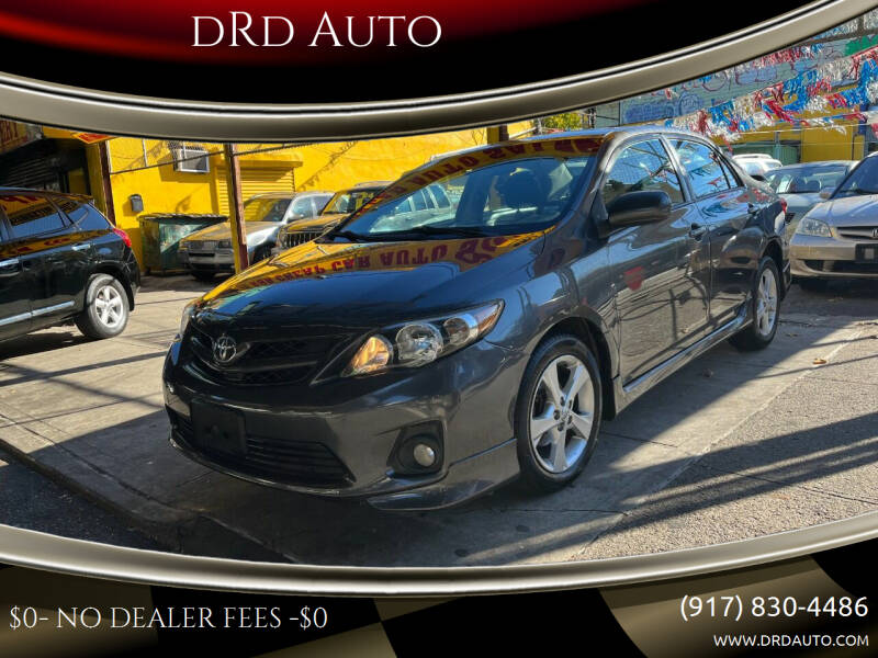 2012 Toyota Corolla for sale at DRD Auto in Brooklyn NY